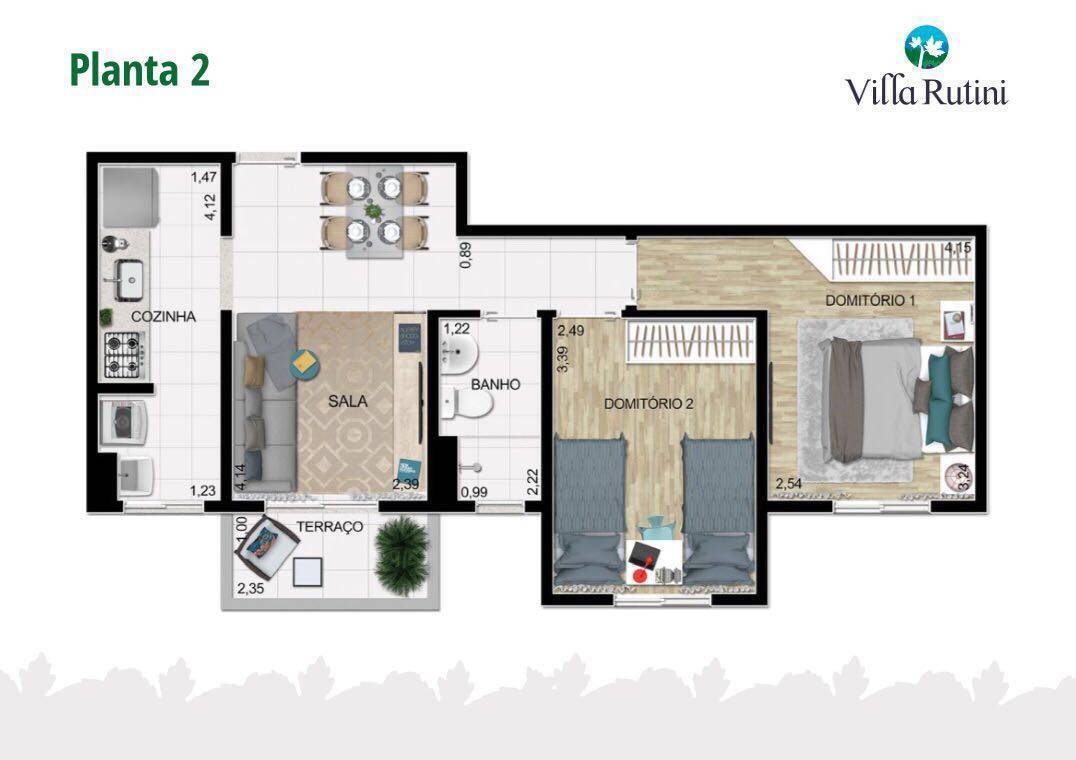 Apartamento à venda com 2 quartos, 50m² - Foto 24